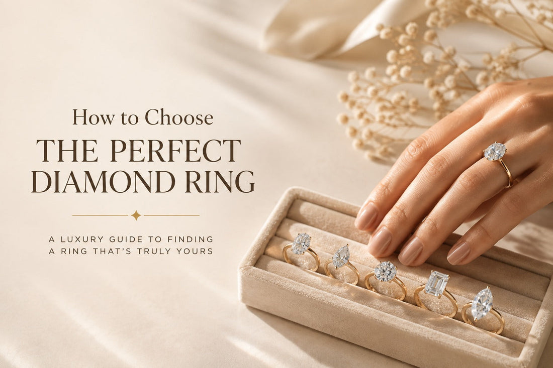 How to Choose the Perfect Diamond Ring: A Luxury Guide by Arivaa