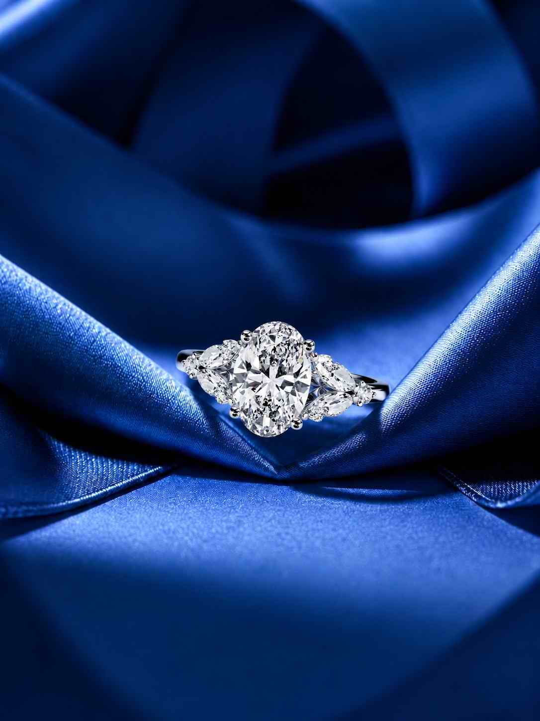 Oval Laurel Ring