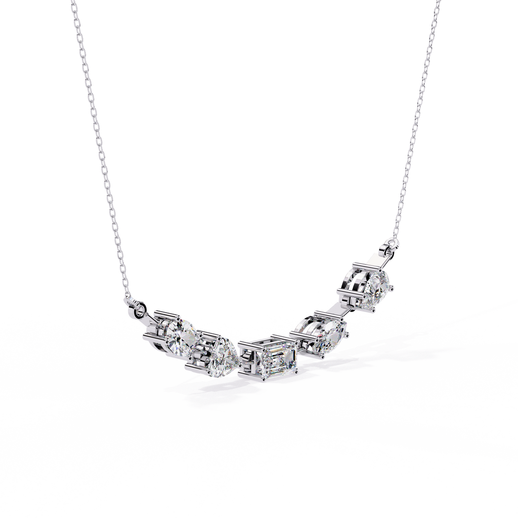 The Harmony of Cuts Necklace