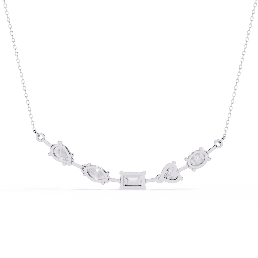 The Harmony of Cuts Necklace