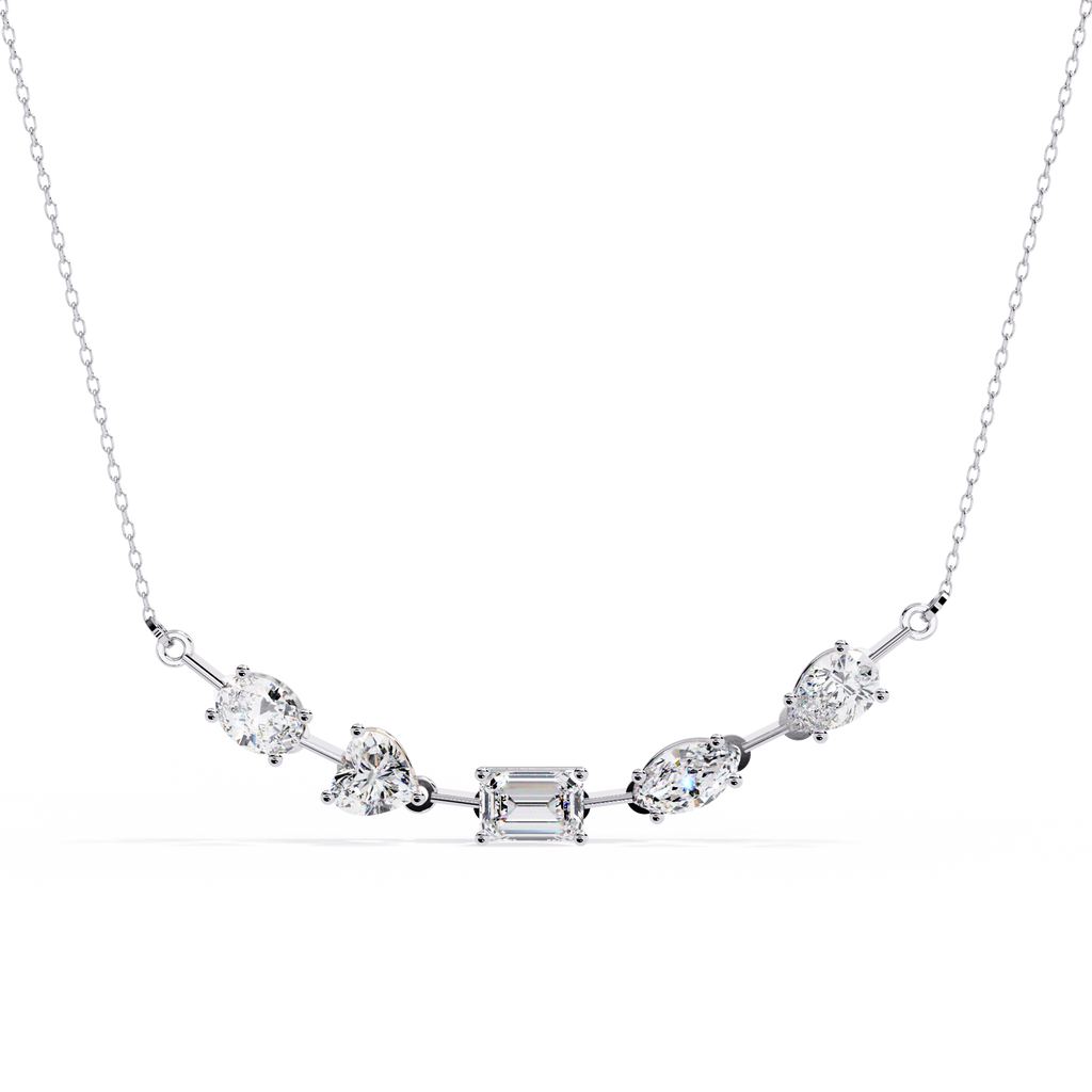 The Harmony of Cuts Necklace